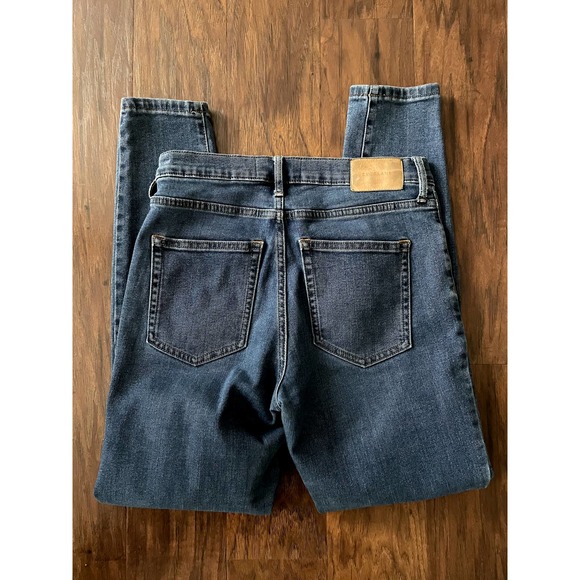 Everlane Mid-Rise Authentic Stretch Skinny Jean Mid-Blue Wash 28 Regular - Picture 3 of 6